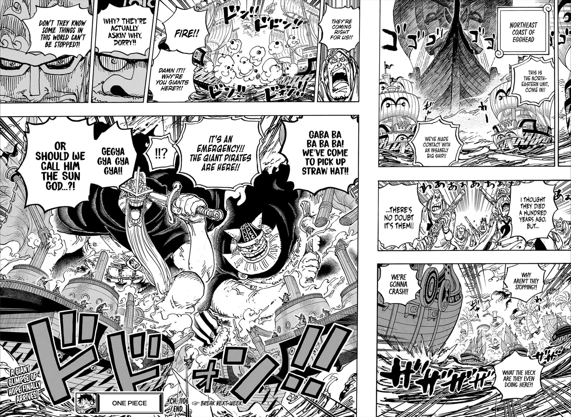 One Piece Manga, chapter 1106, page 13