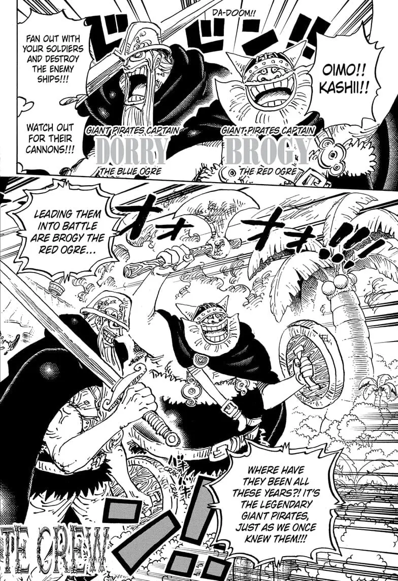 One Piece Manga, chapter 1107, page 2