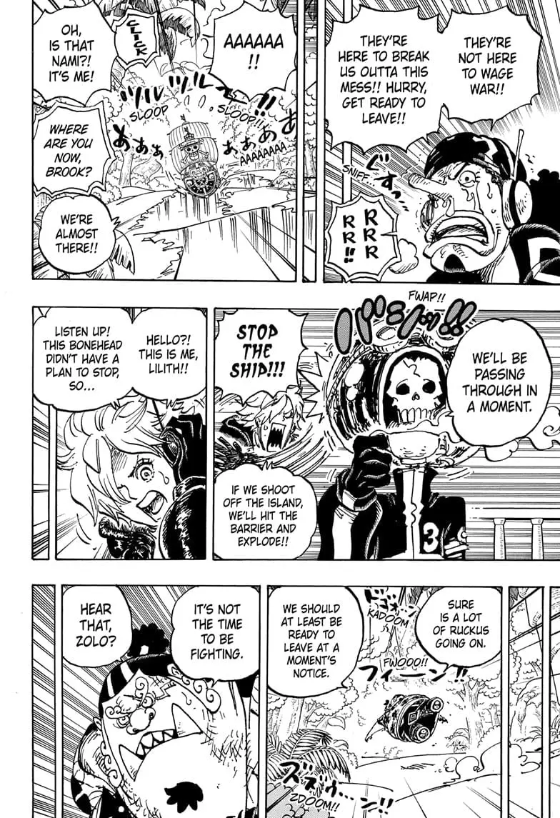 One Piece Manga, chapter 1107, page 6