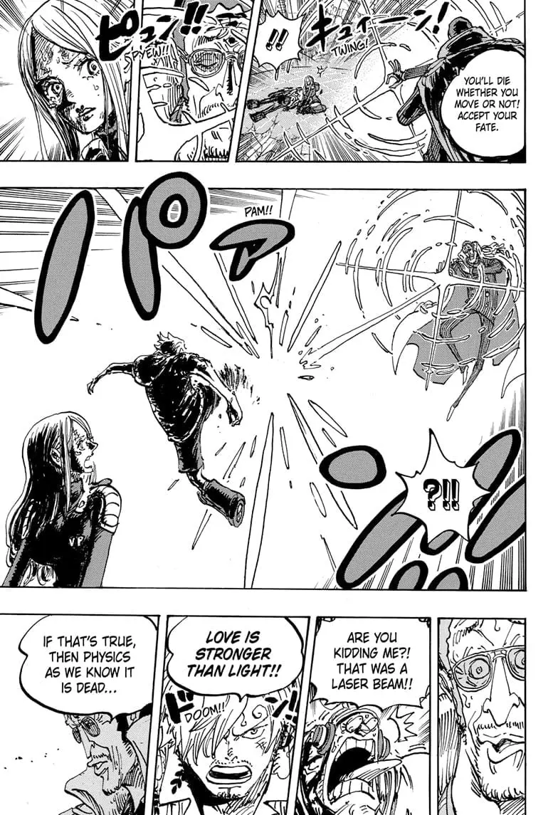 One Piece Manga, chapter 1107, page 14