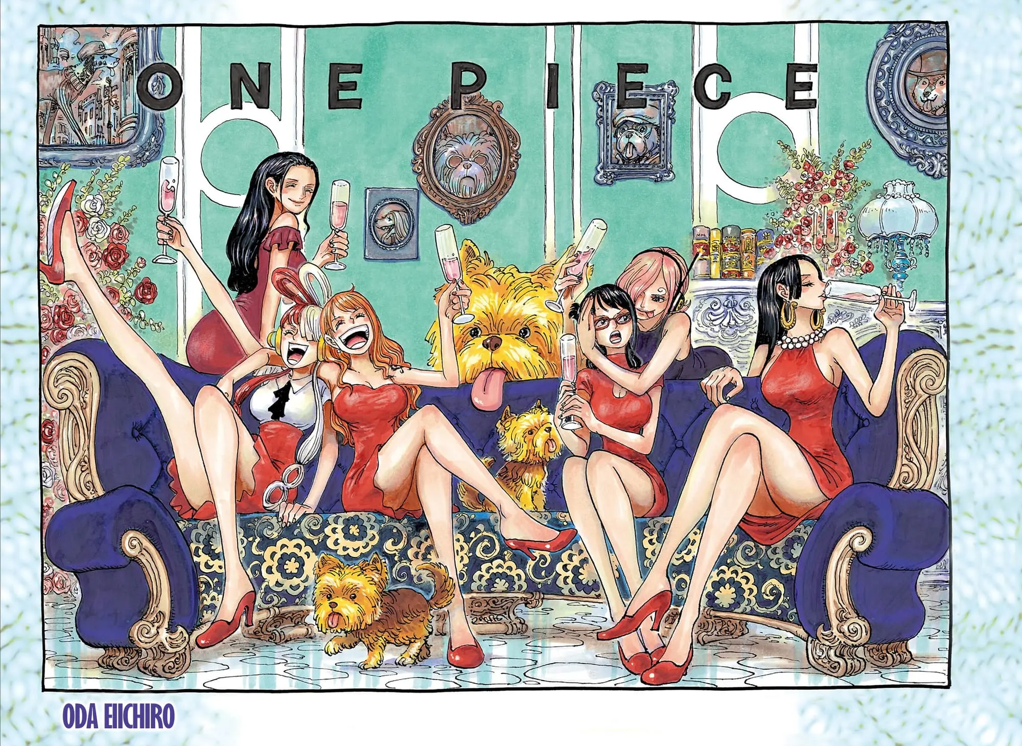 One Piece Manga, chapter 1108, page 2