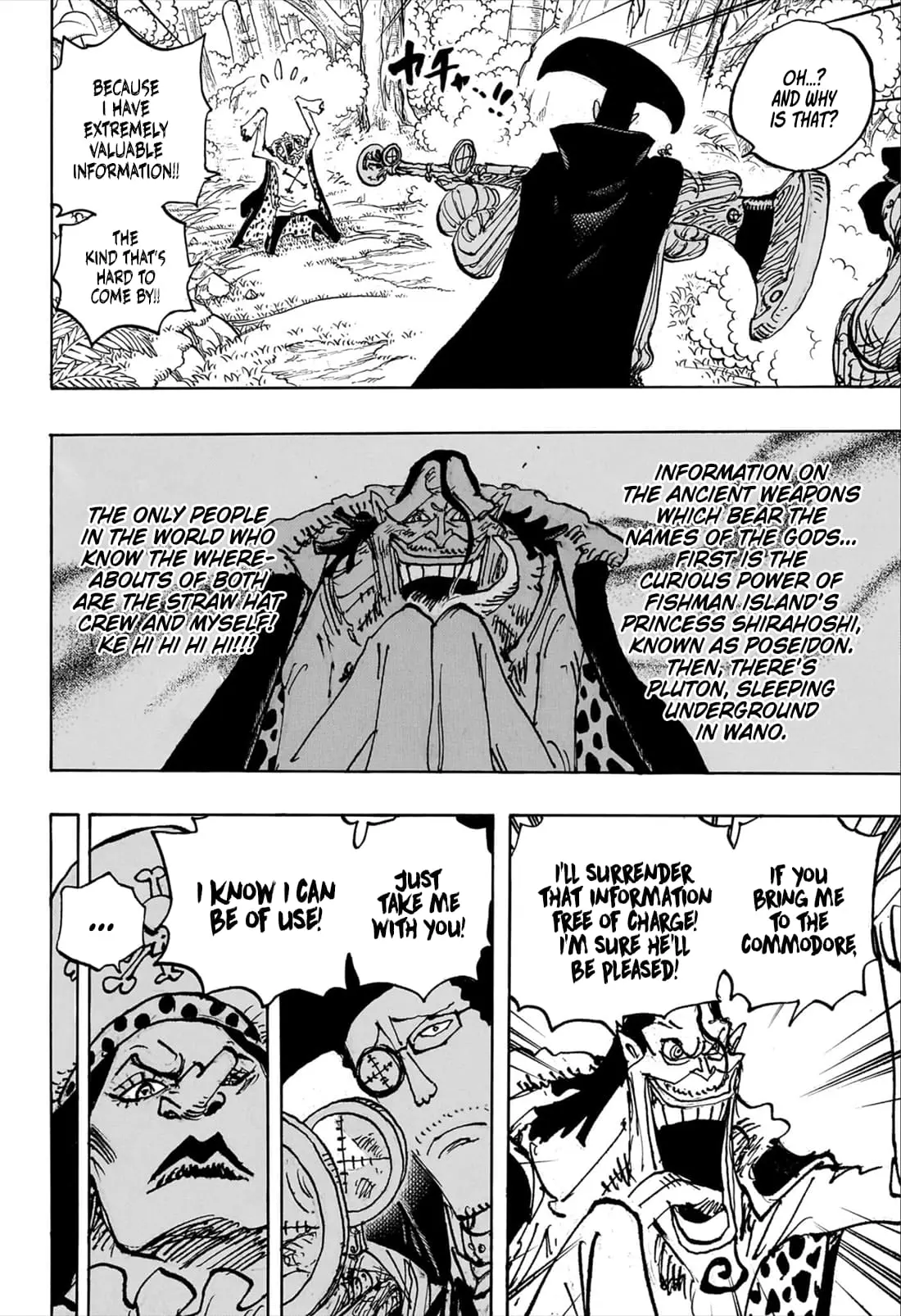 One Piece Manga, chapter 1108, page 4