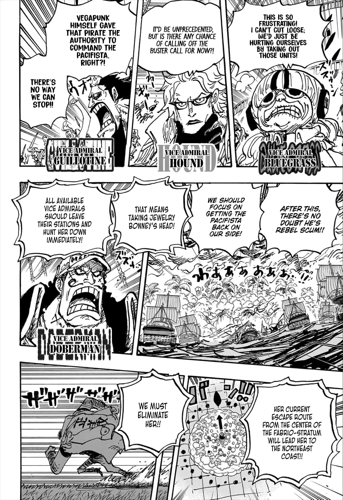 One Piece Manga, chapter 1108, page 6