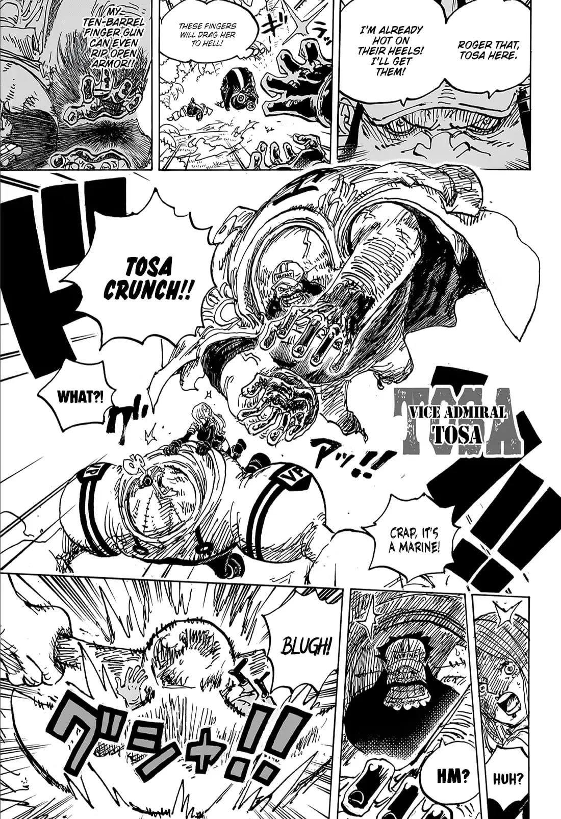 One Piece Manga, chapter 1108, page 7