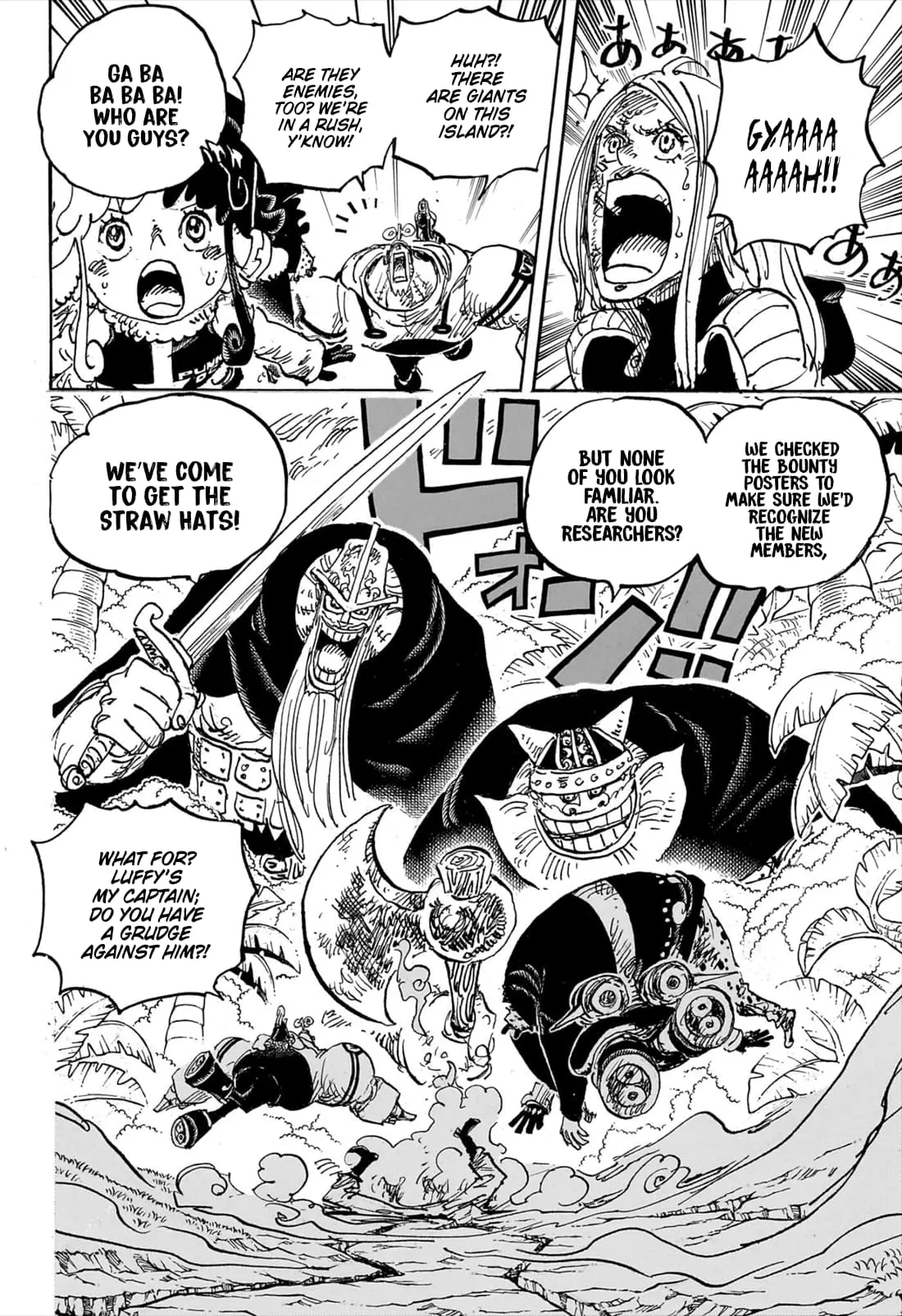 One Piece Manga, chapter 1108, page 8