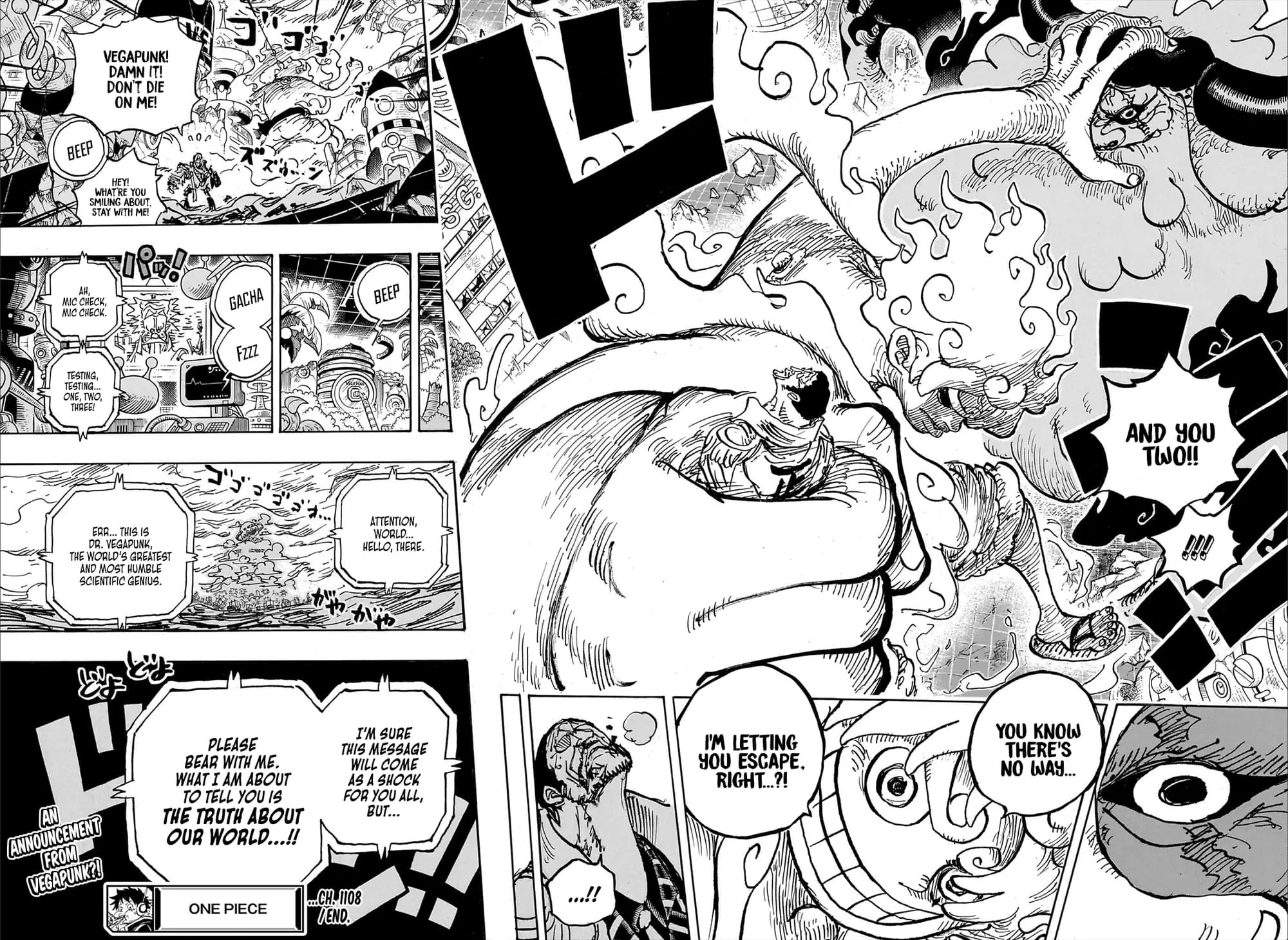 One Piece Manga, chapter 1108, page 13