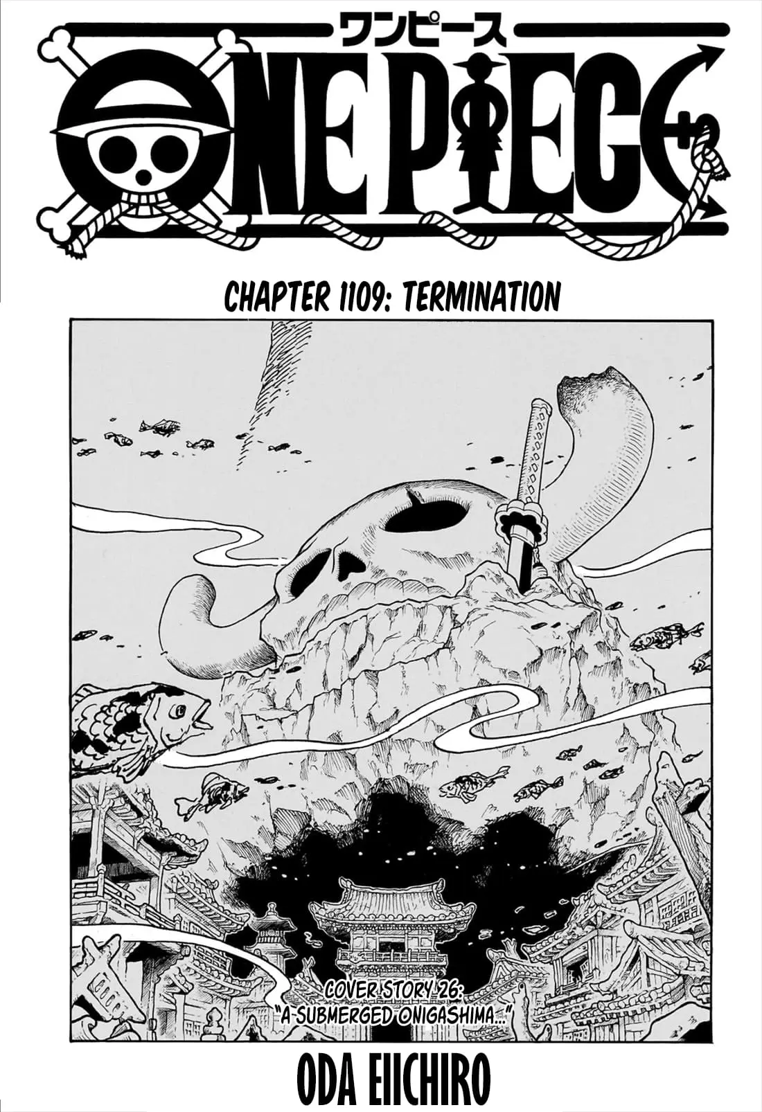 One Piece Manga, chapter 1109, page 1