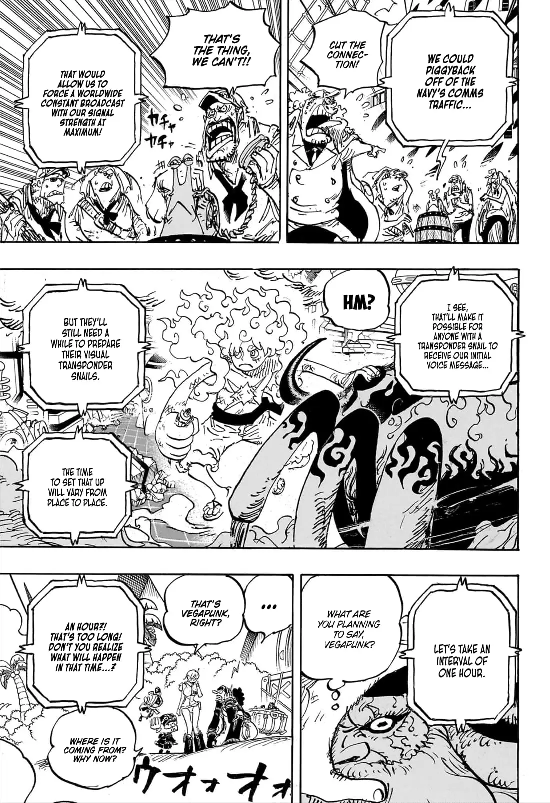 One Piece Manga, chapter 1109, page 3