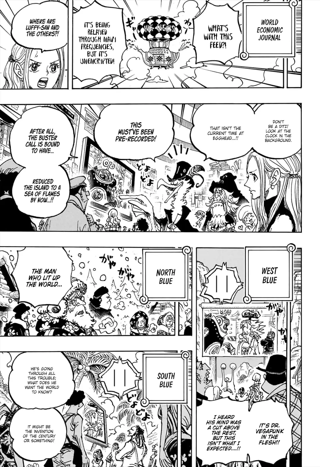 One Piece Manga, chapter 1109, page 7