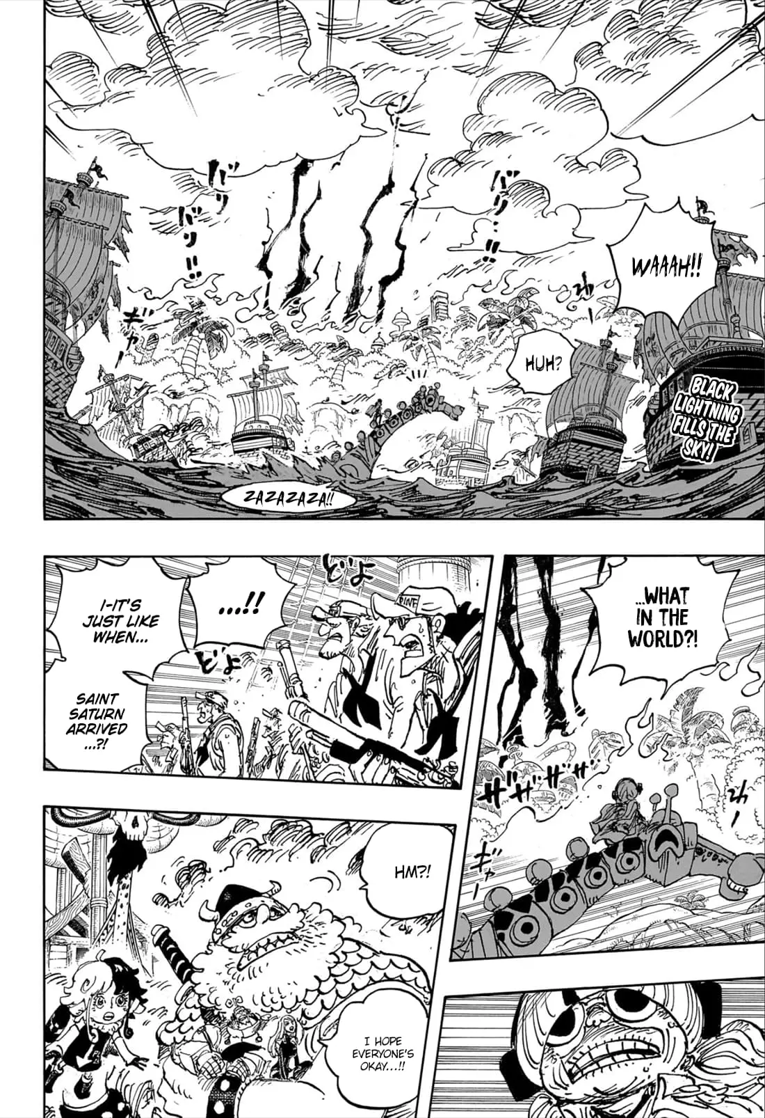 One Piece Manga, chapter 1110, page 2