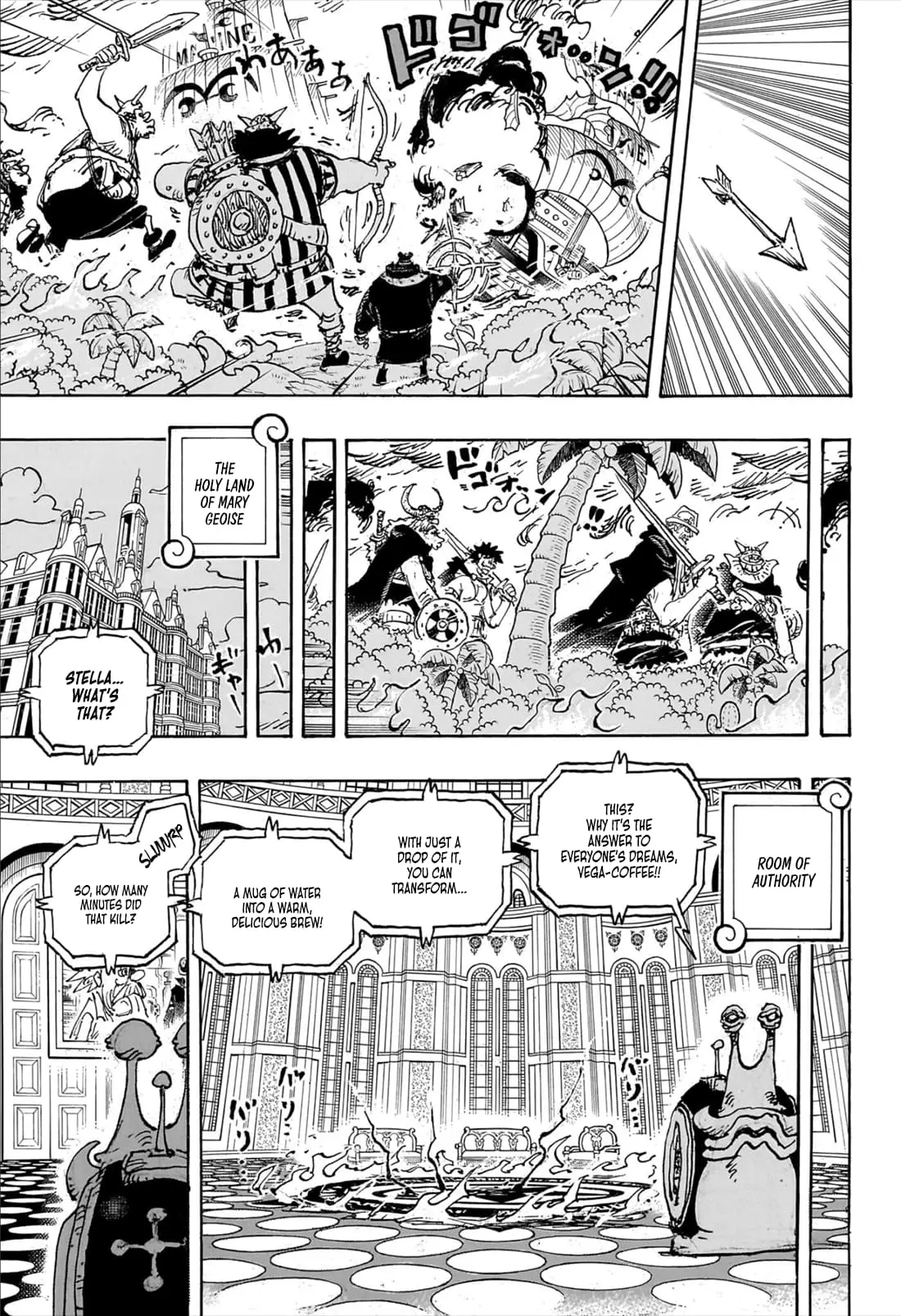 One Piece Manga, chapter 1110, page 4