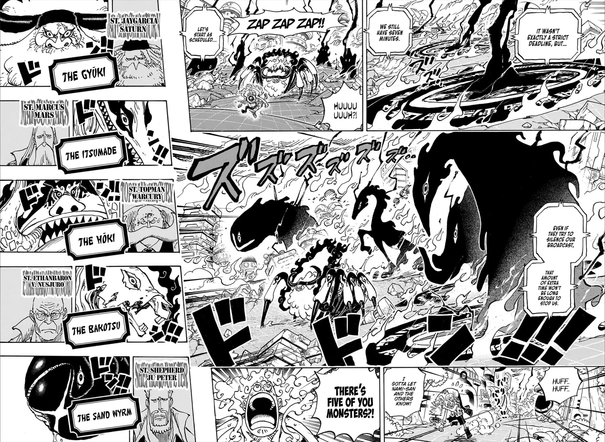 One Piece Manga, chapter 1110, page 5
