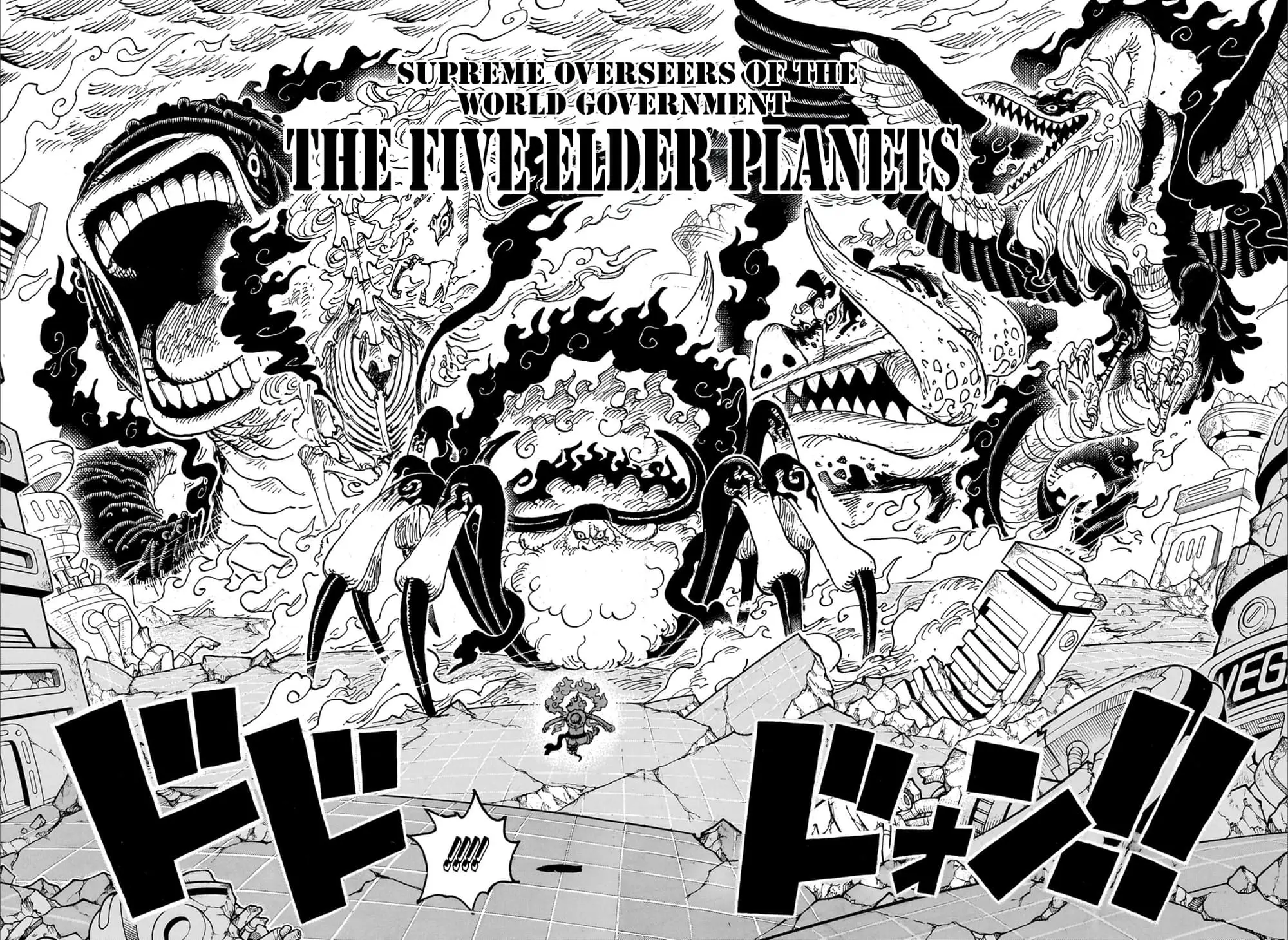 One Piece Manga, chapter 1110, page 6