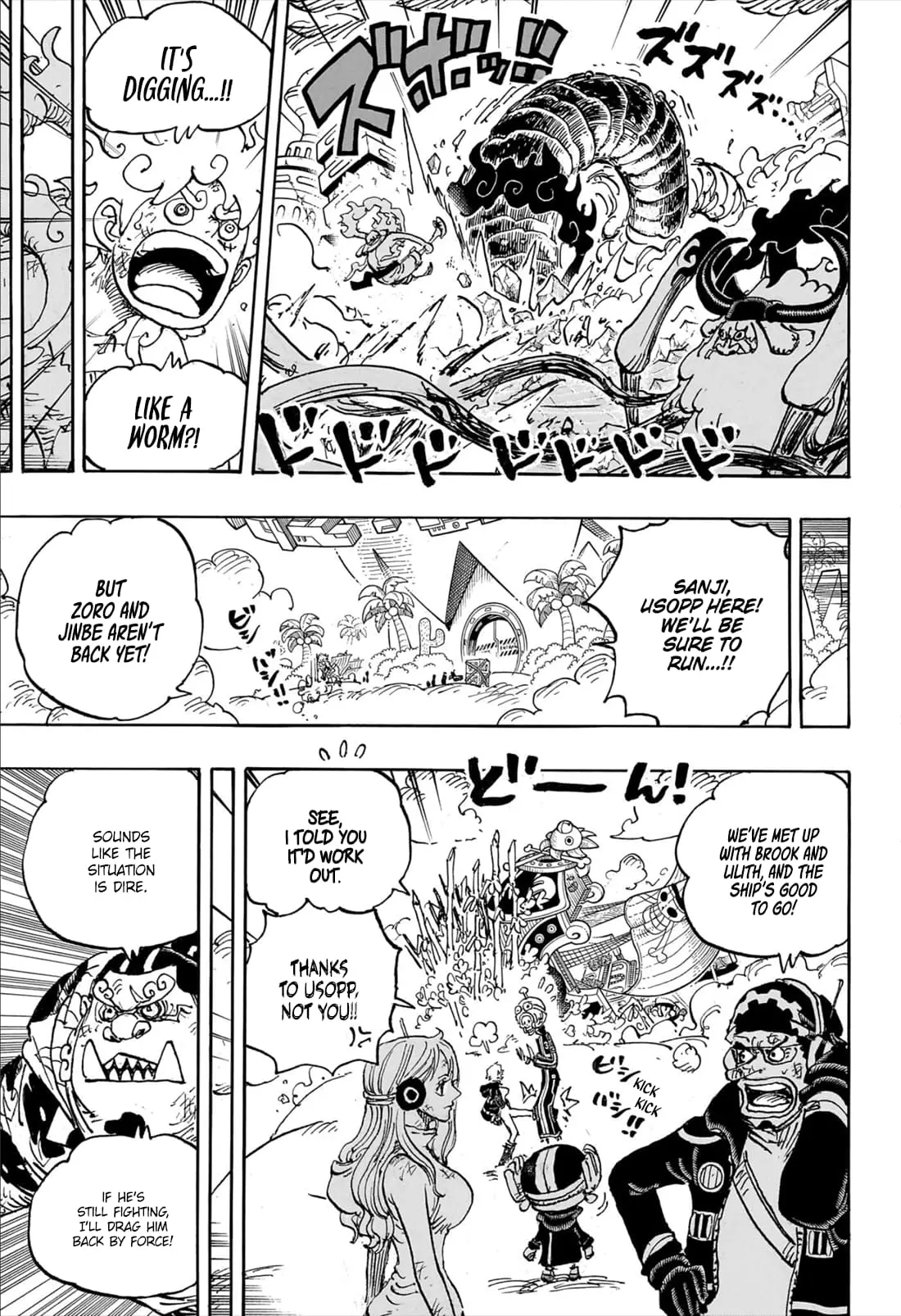 One Piece Manga, chapter 1110, page 11