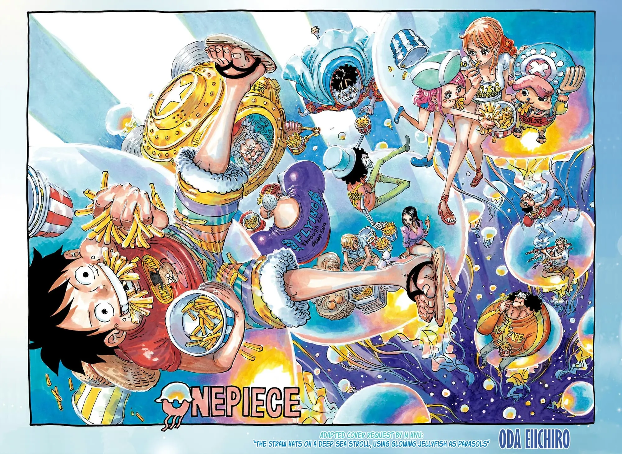 One Piece Manga, chapter 1111, page 1