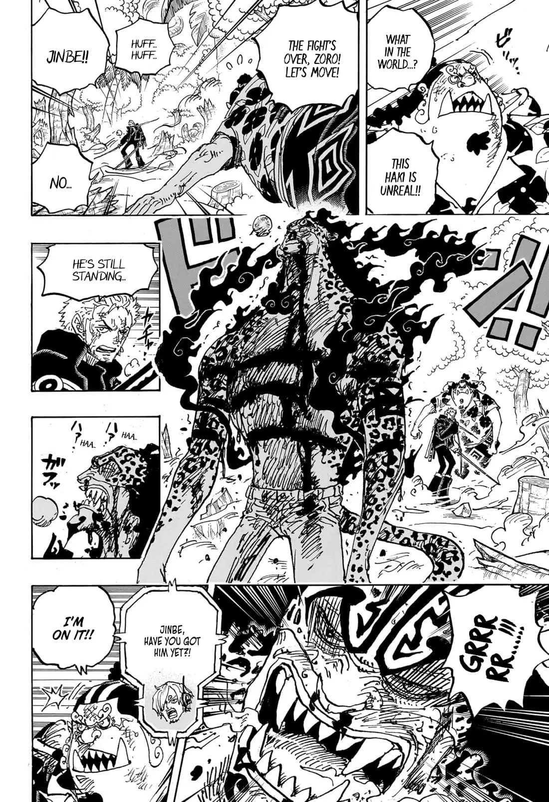 One Piece Manga, chapter 1111, page 3