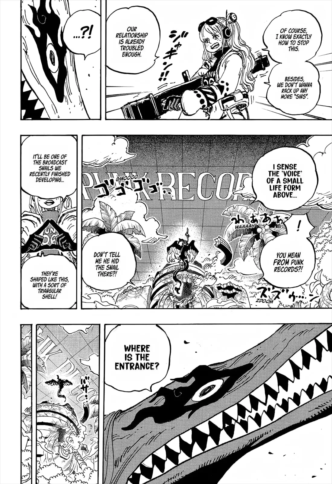 One Piece Manga, chapter 1112, page 7