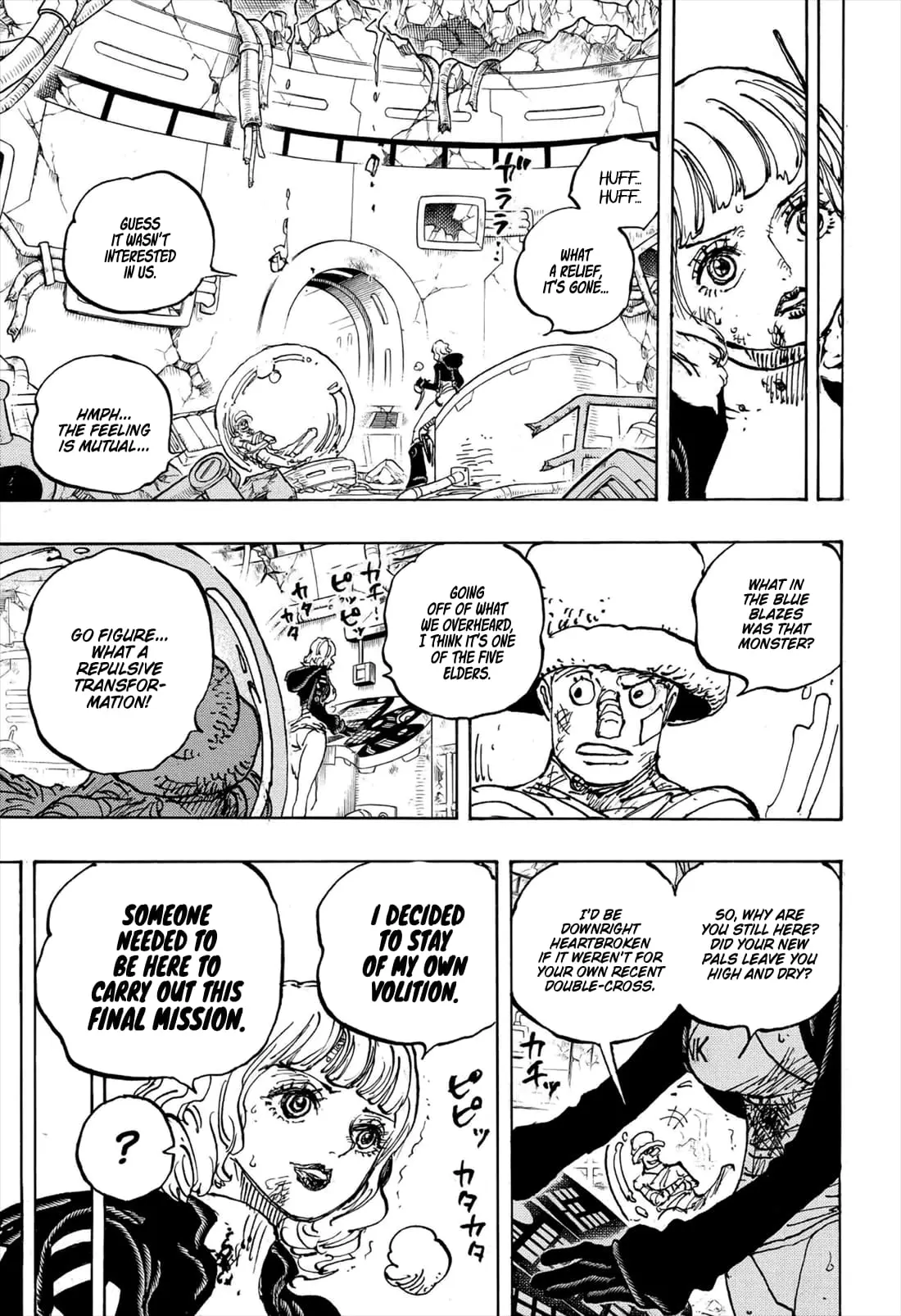 One Piece Manga, chapter 1112, page 8