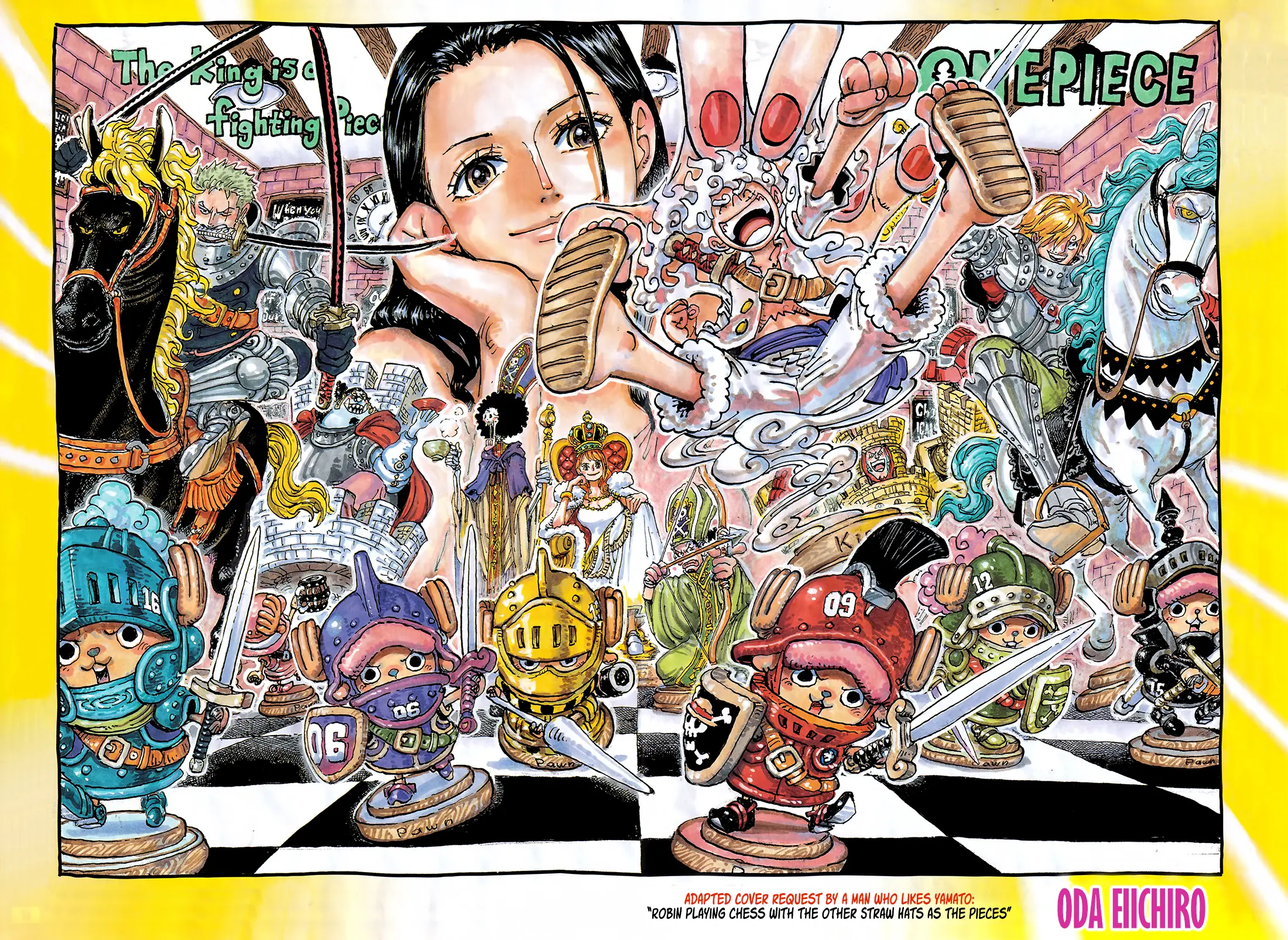 One Piece Manga, chapter 1113, page 1