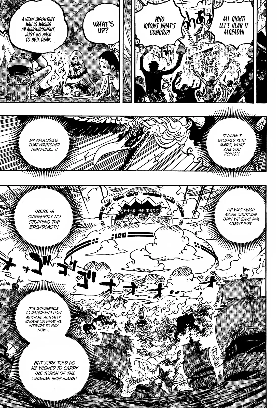 One Piece Manga, chapter 1113, page 7