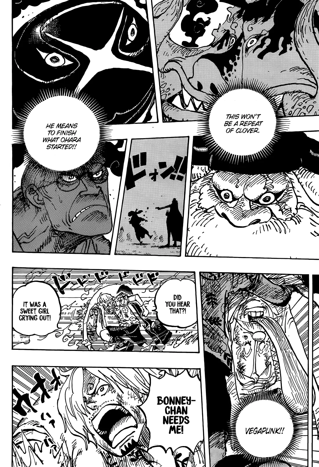 One Piece Manga, chapter 1113, page 8