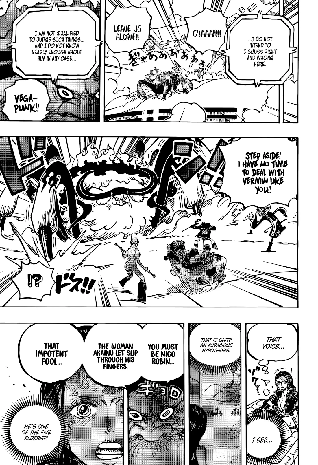 One Piece Manga, chapter 1113, page 13