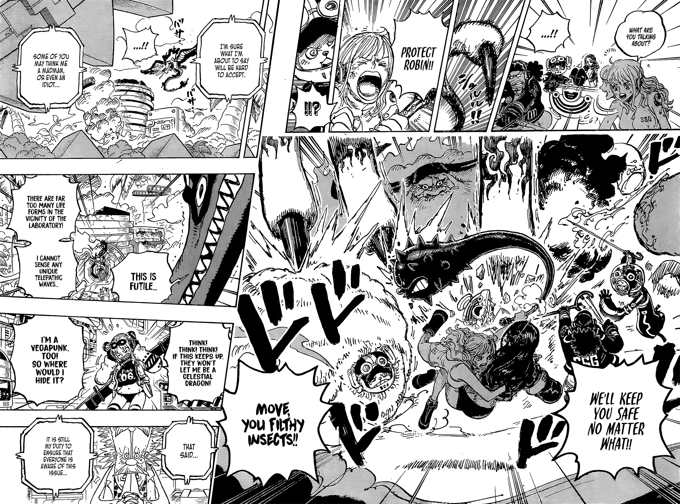 One Piece Manga, chapter 1113, page 14