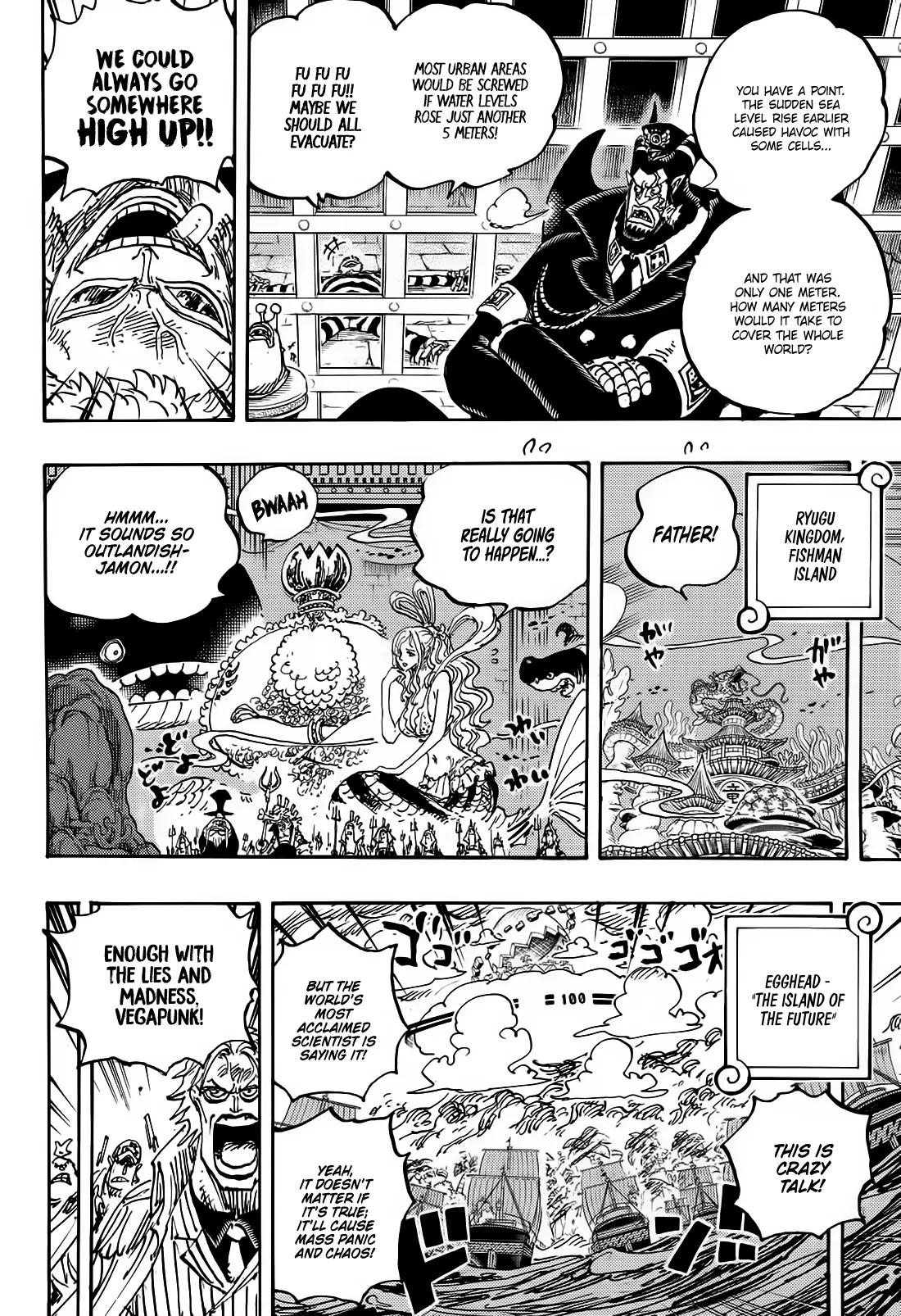 One Piece Manga, chapter 1114, page 4