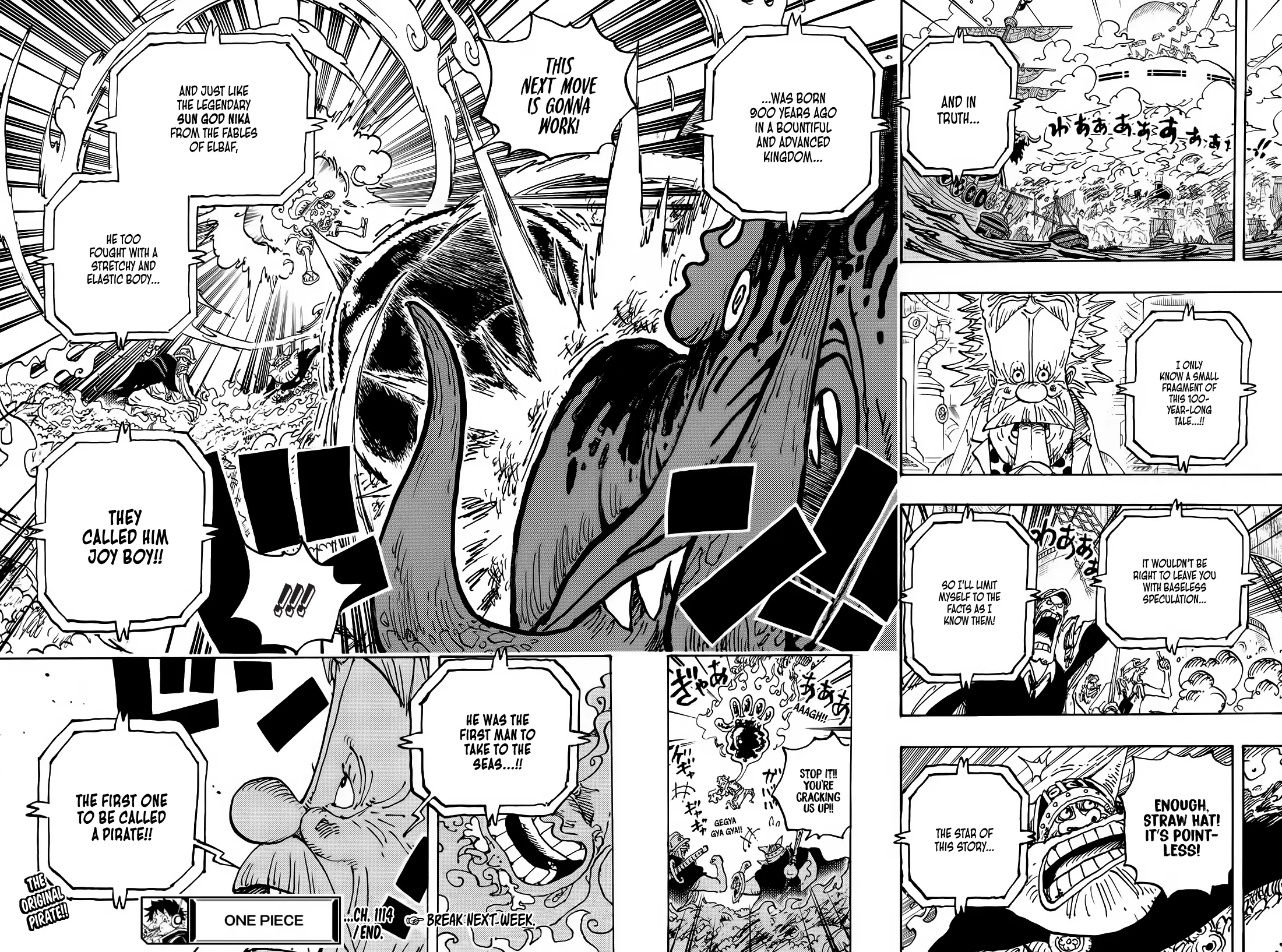 One Piece Manga, chapter 1114, page 13