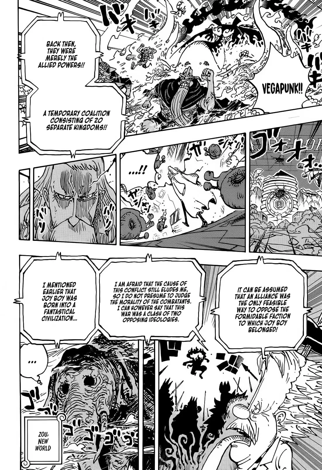 One Piece Manga, chapter 1115, page 4