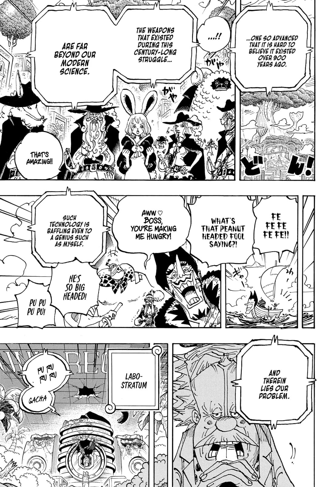 One Piece Manga, chapter 1115, page 5