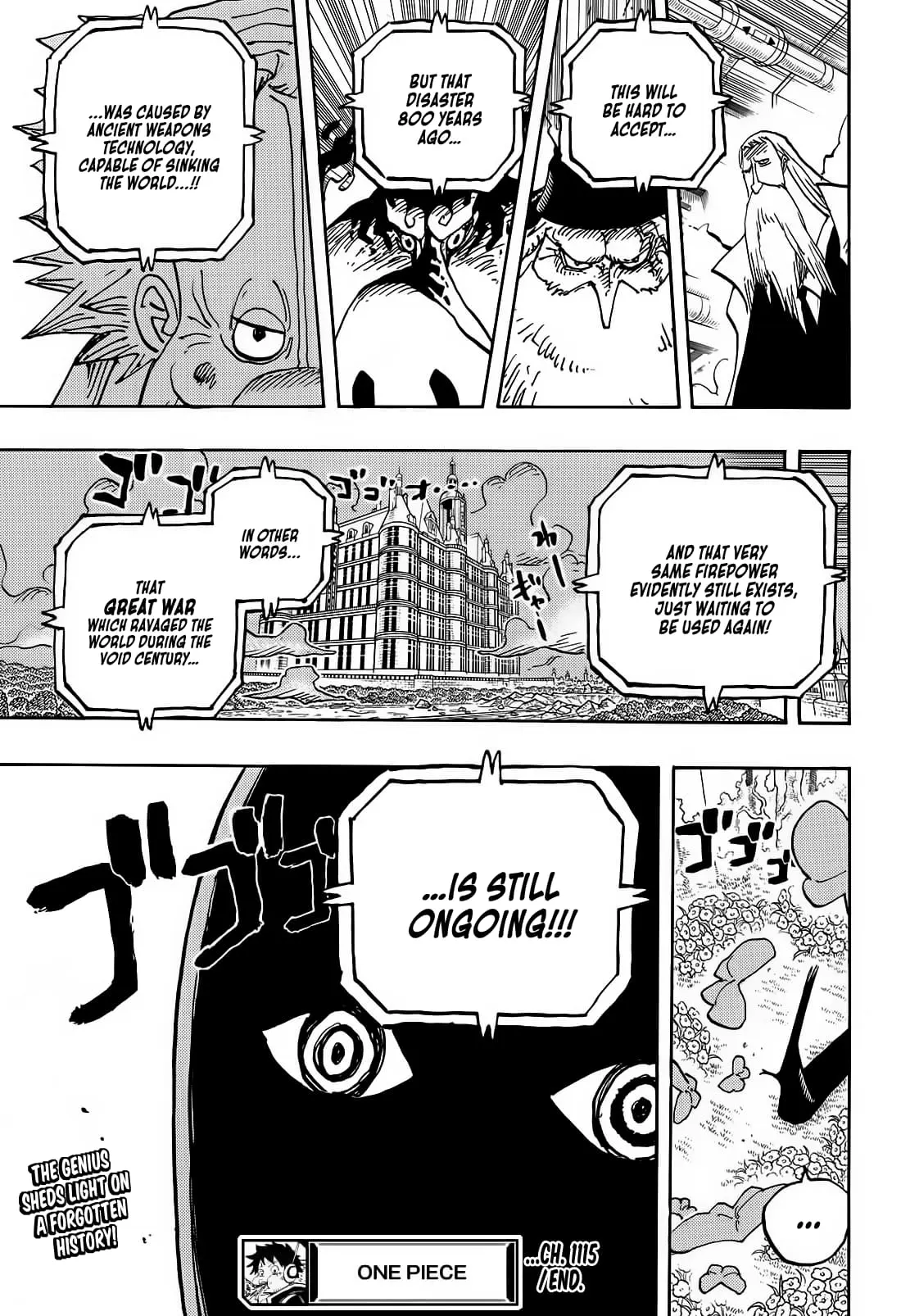 One Piece Manga, chapter 1115, page 15