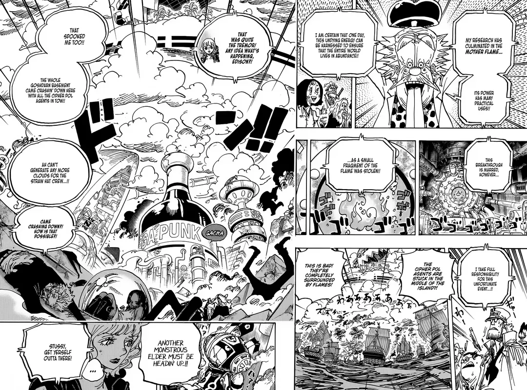 One Piece Manga, chapter 1116, page 4