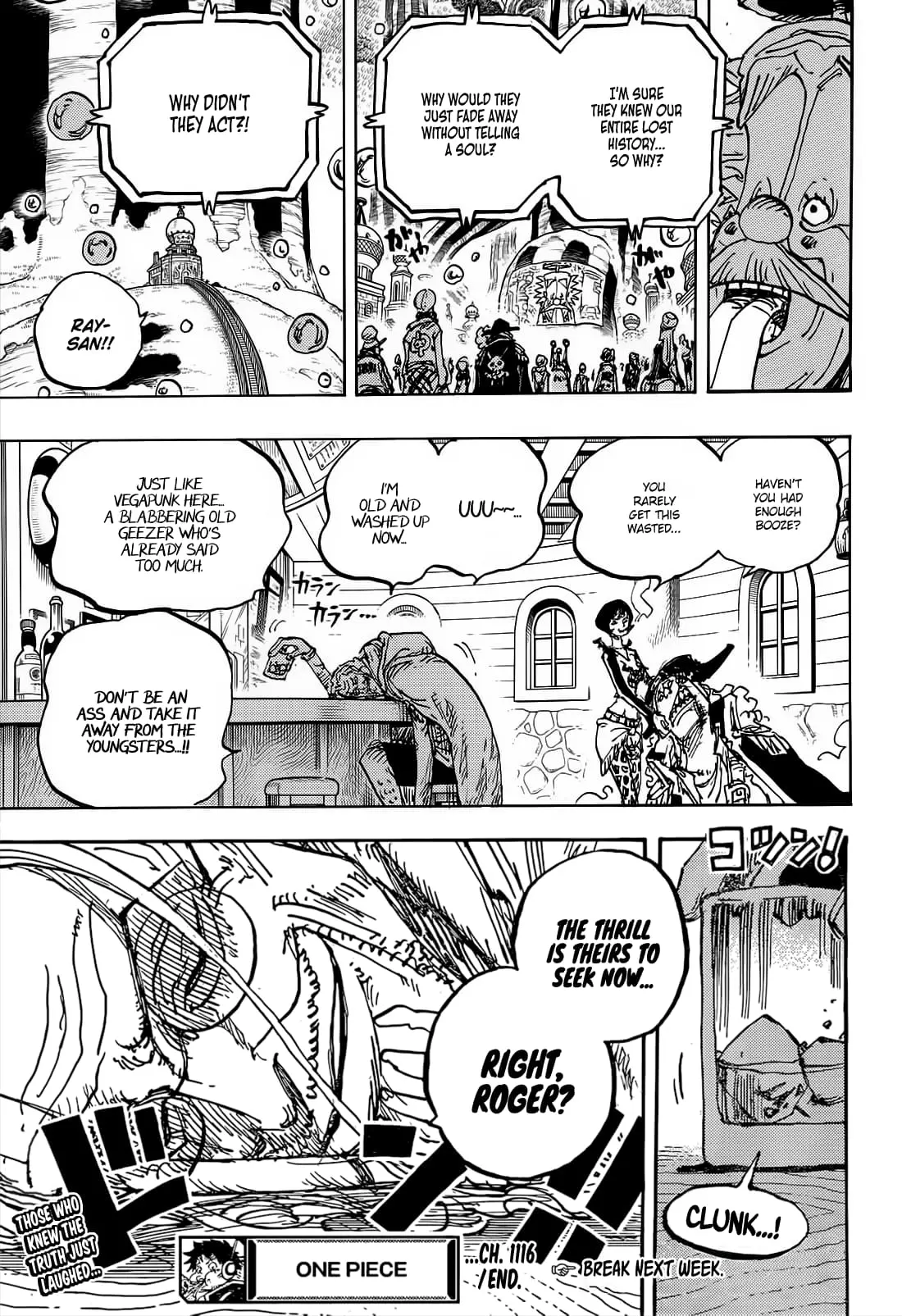 One Piece Manga, chapter 1116, page 13