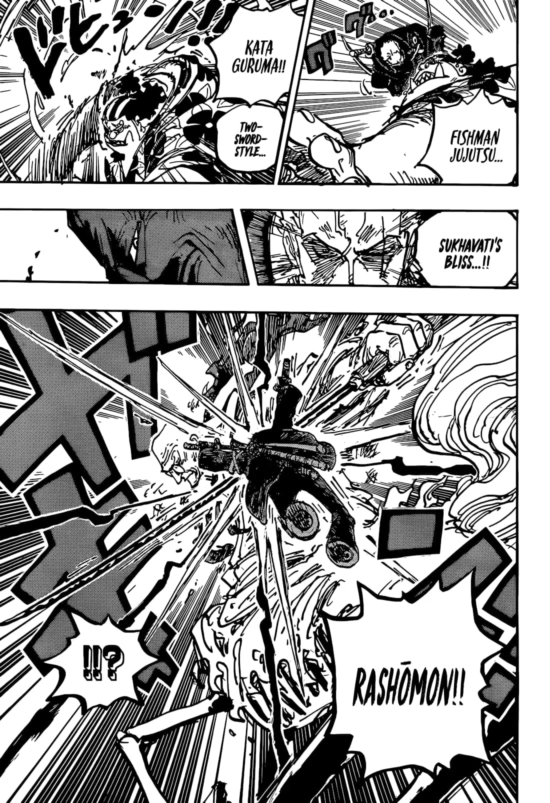 One Piece Manga, chapter 1117, page 7