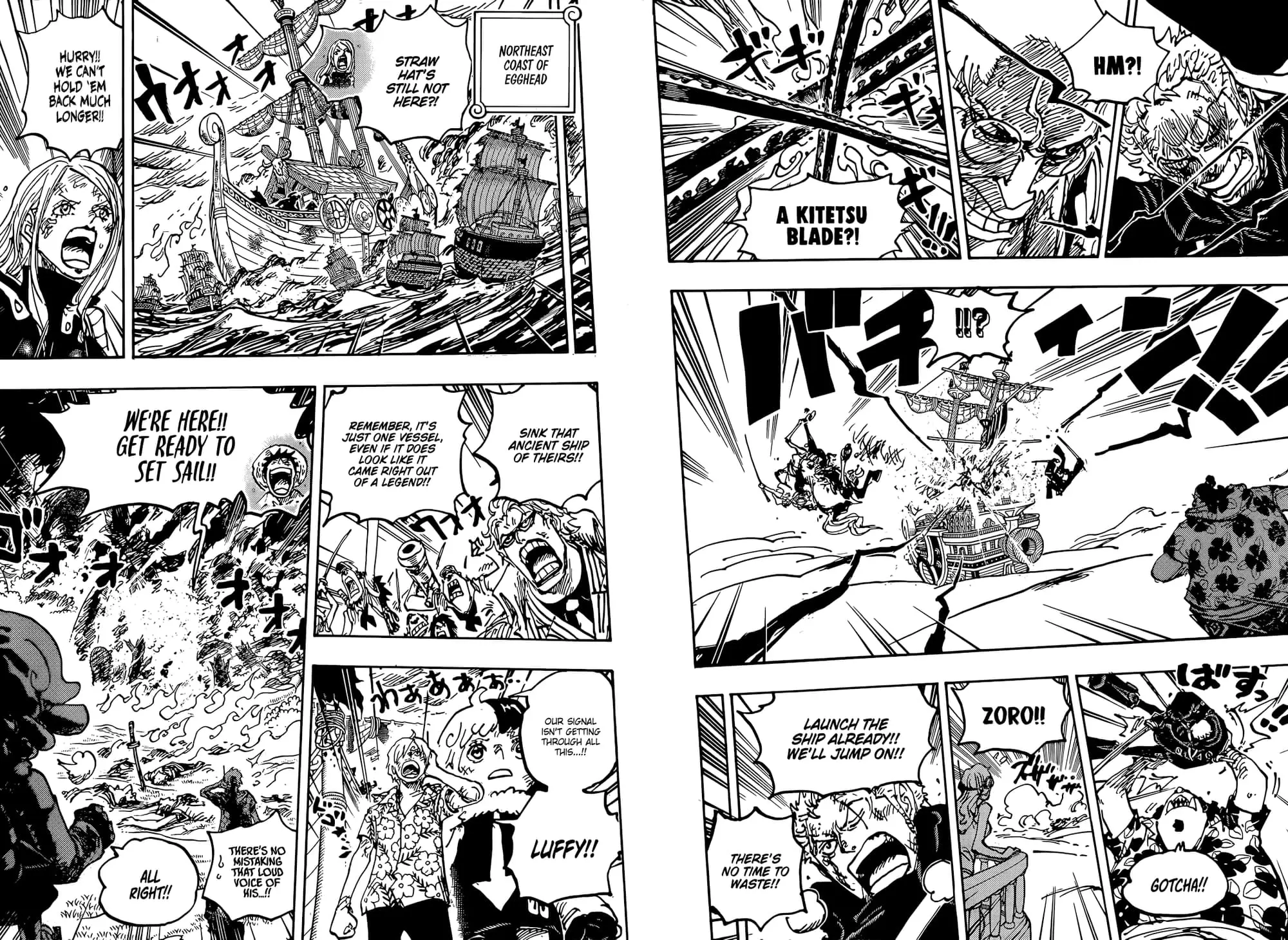 One Piece Manga, chapter 1117, page 8