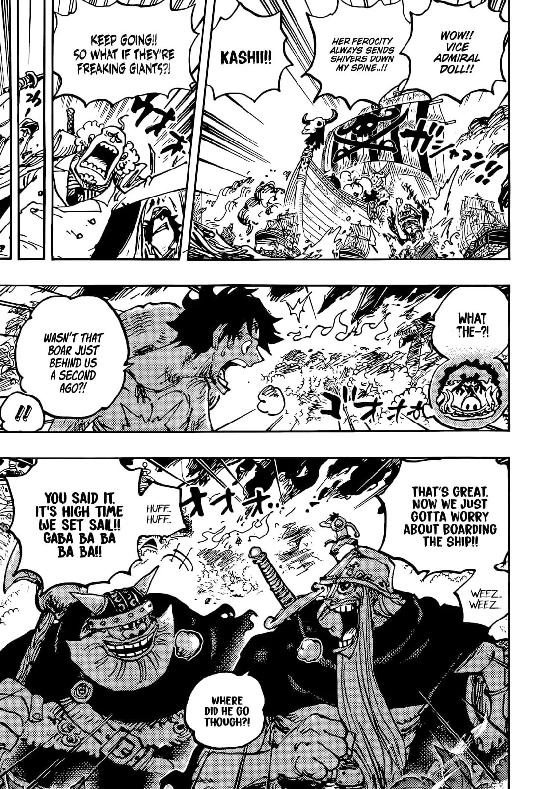One Piece Manga, chapter 1117, page 11