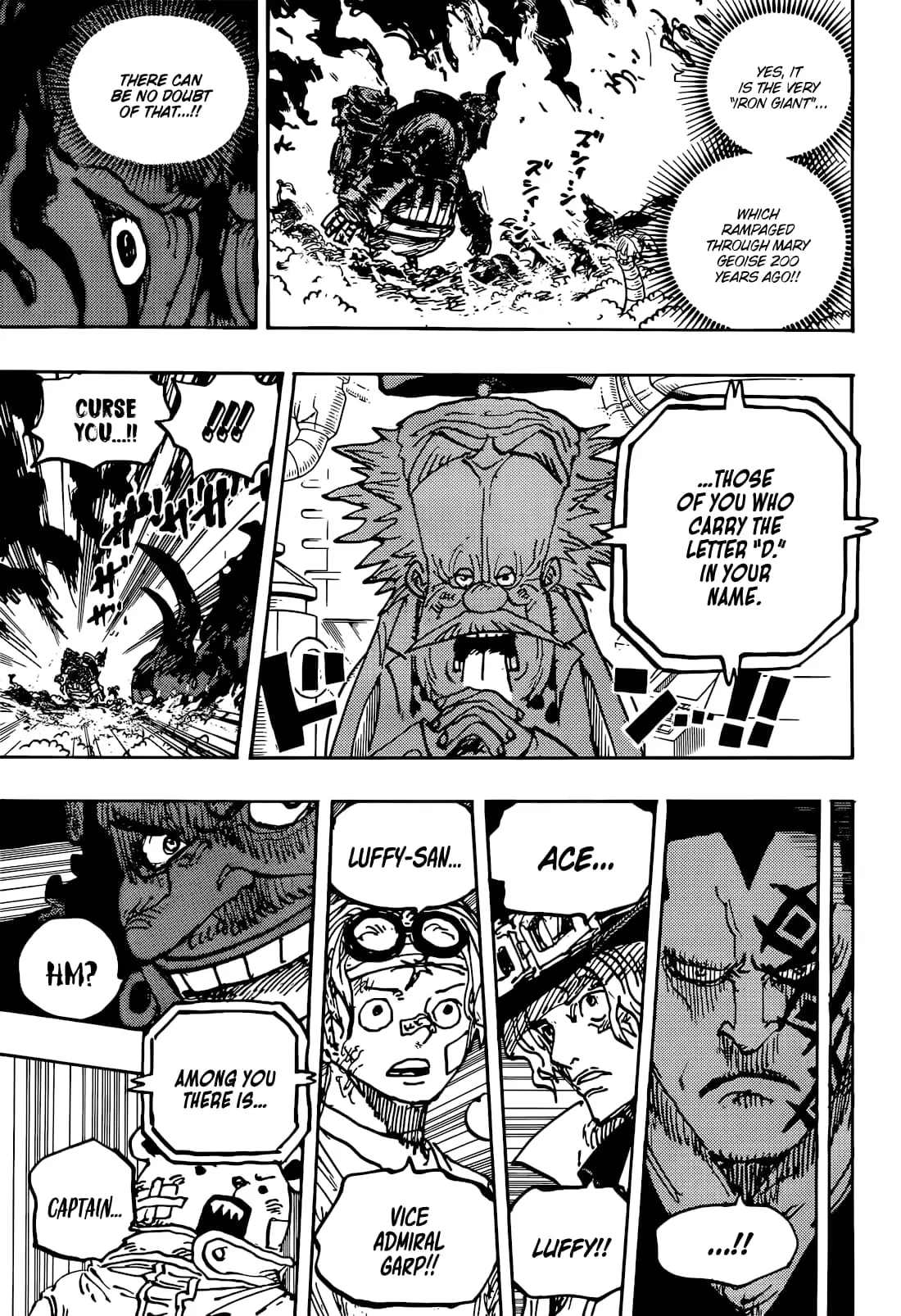 One Piece Manga, chapter 1117, page 13