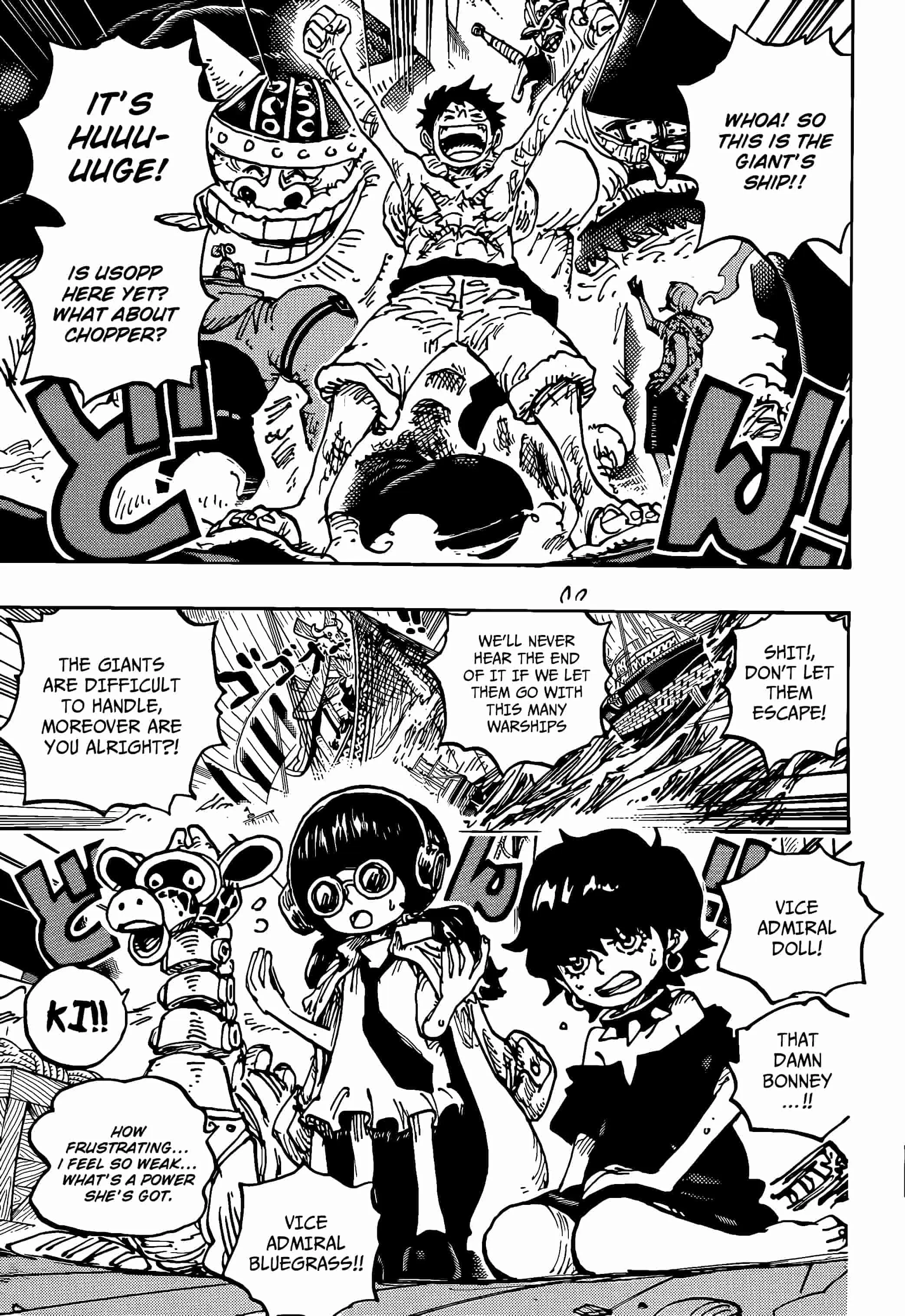 One Piece Manga, chapter 1118, page 7