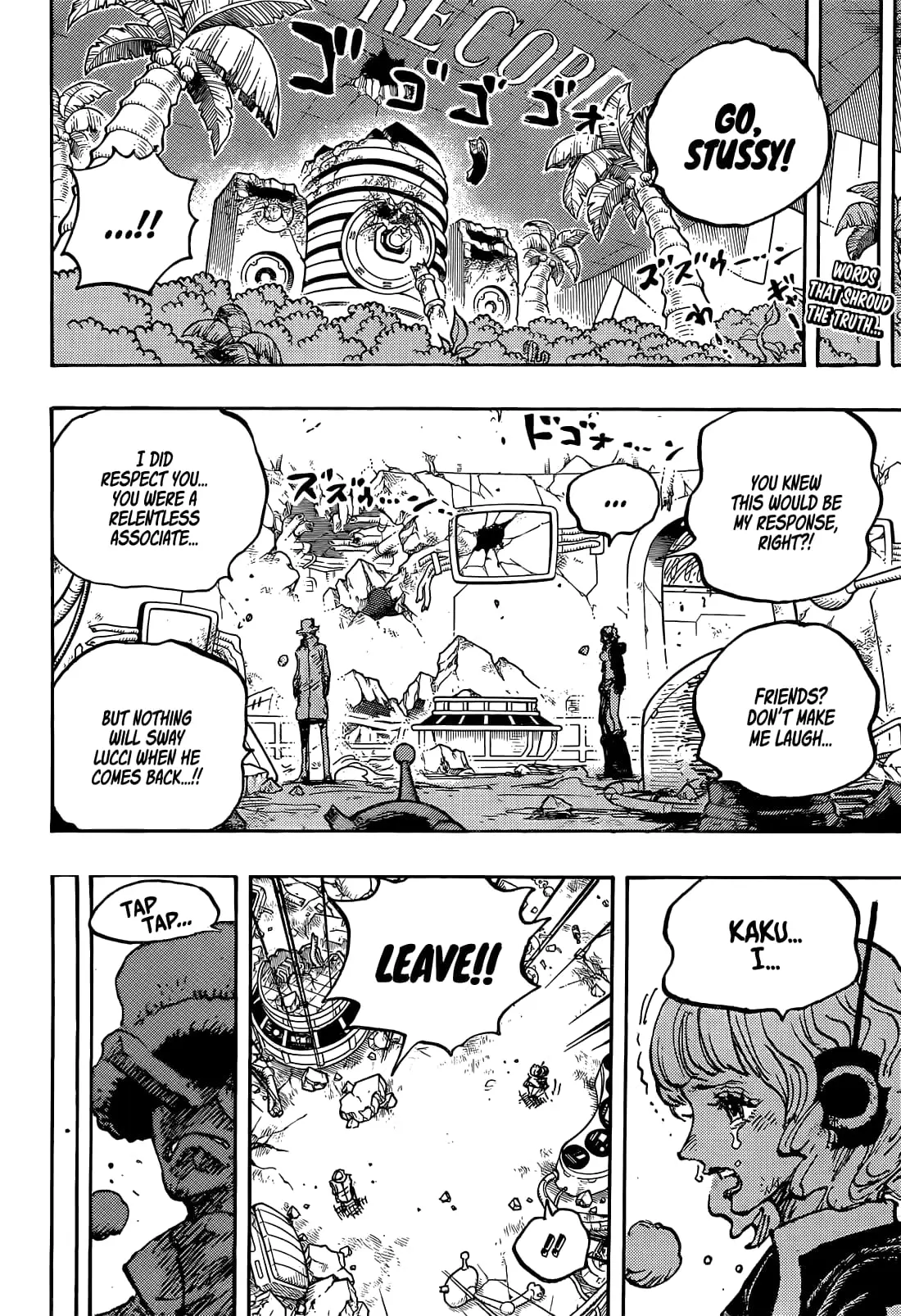 One Piece Manga, chapter 1119, page 2