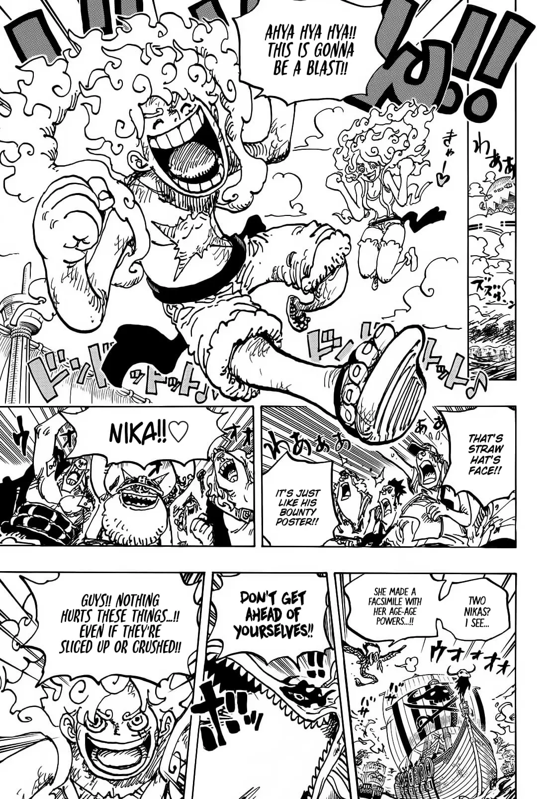 One Piece Manga, chapter 1119, page 3