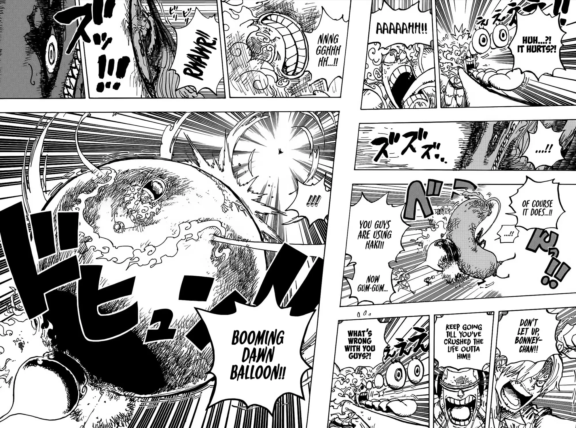 One Piece Manga, chapter 1119, page 6