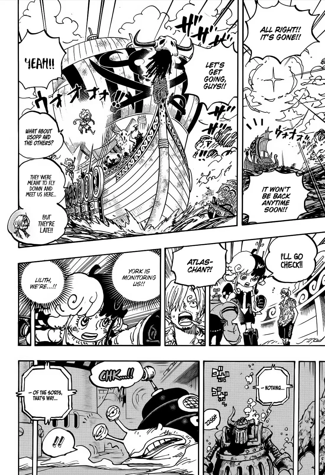 One Piece Manga, chapter 1119, page 7