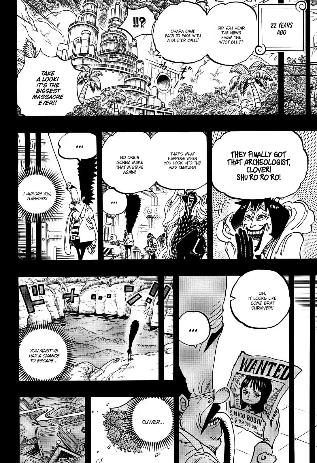 One Piece Manga, chapter 1120, page 4