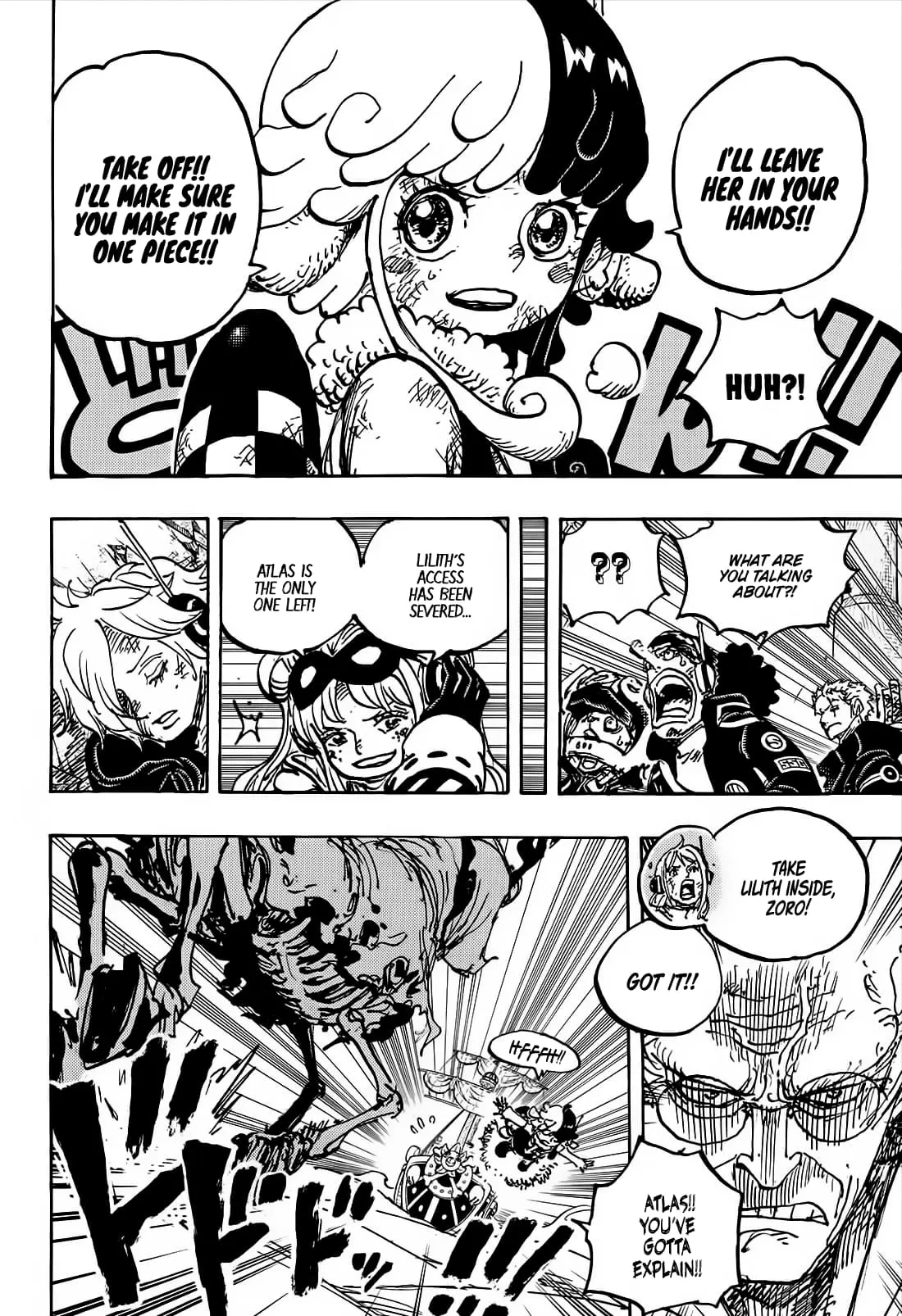 One Piece Manga, chapter 1120, page 8