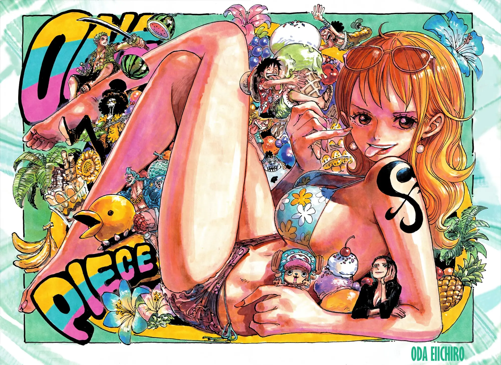 One Piece Manga, chapter 1121, page 2