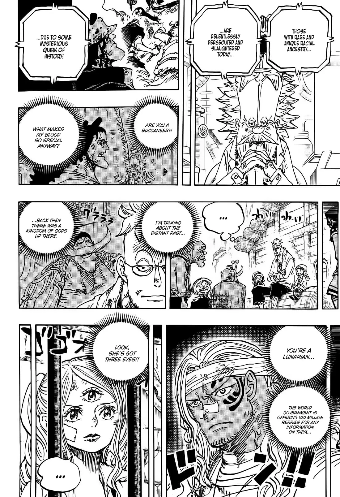 One Piece Manga, chapter 1121, page 6
