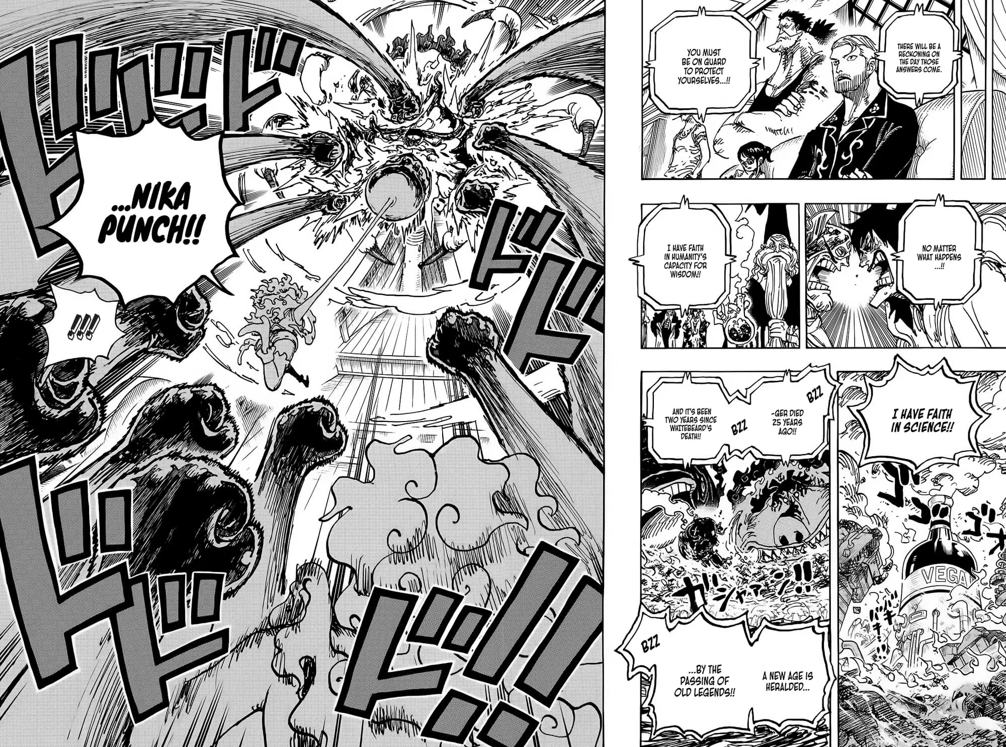 One Piece Manga, chapter 1121, page 9