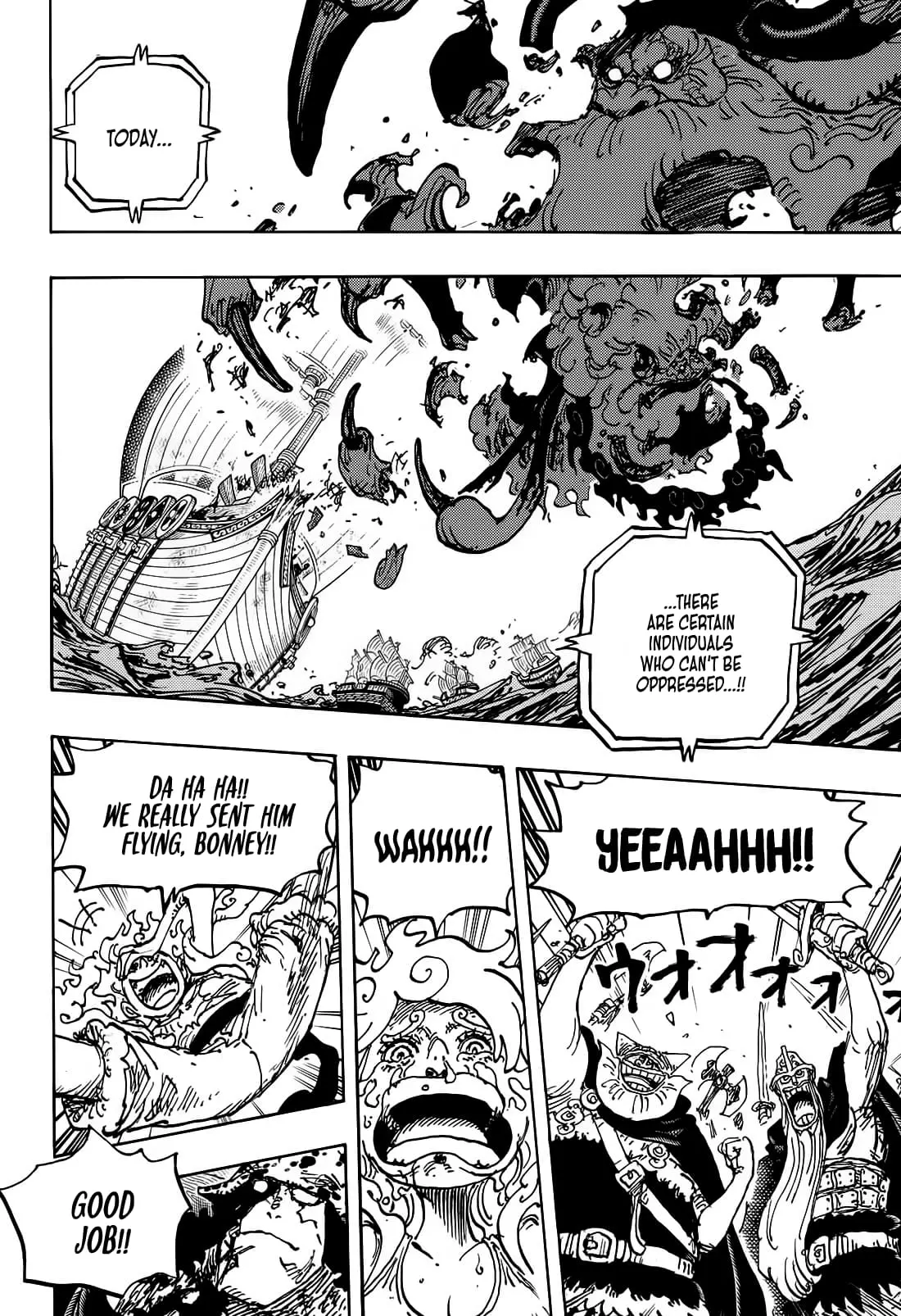 One Piece Manga, chapter 1121, page 10