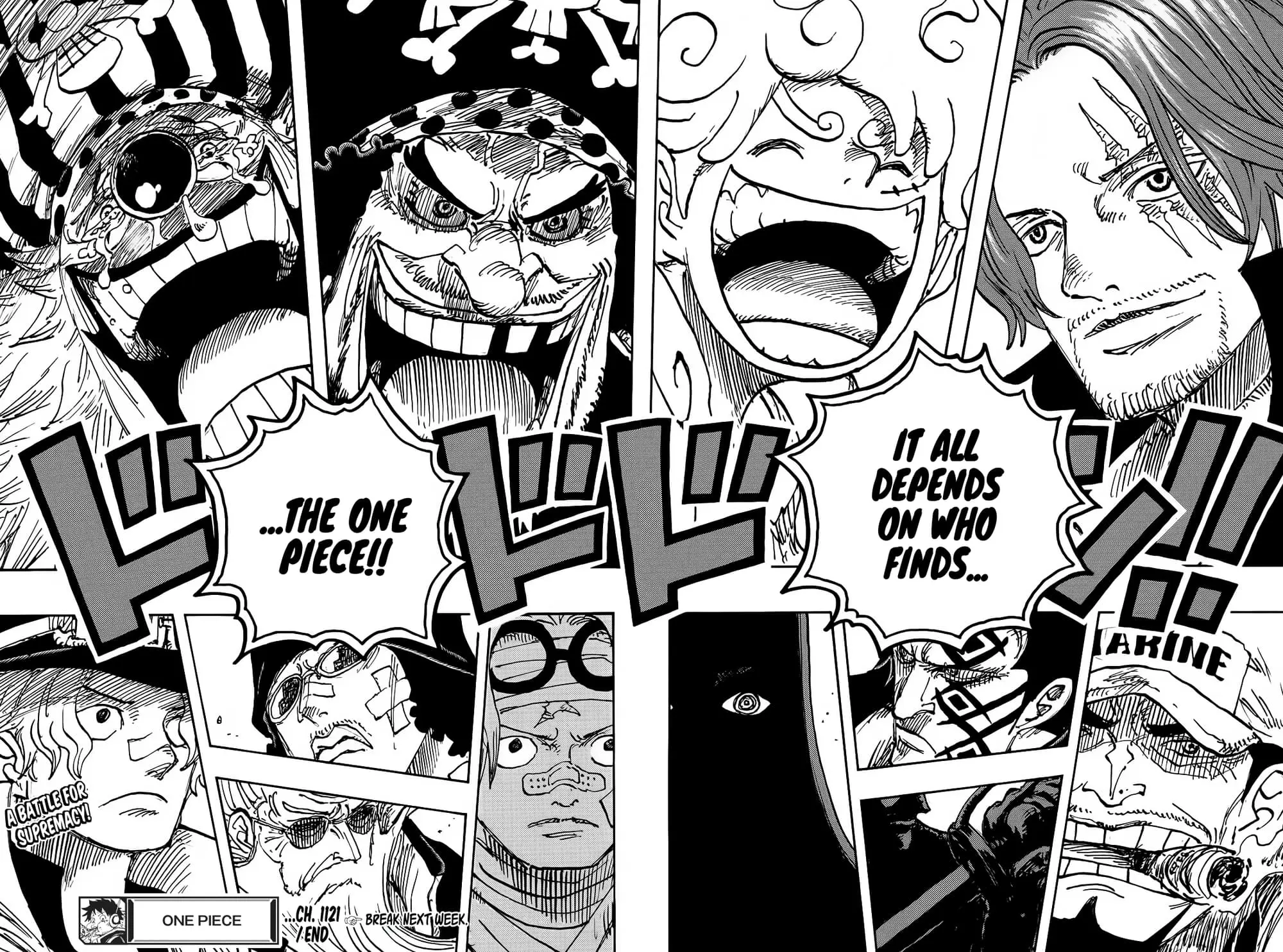 One Piece Manga, chapter 1121, page 14